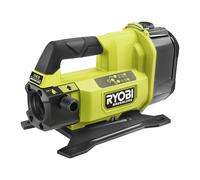 Ryobi RY18TPXA-0 Pompa di Superficie per Acqua Brushless 18V ONE+, Portata Fino a 2300 l/h, Altezza di Mandata 16,5 m, Attacco Rapido Universale, Batteria Non Inclusa