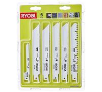 Ryobi Sega Universale a Lama Mista, Argento, Set da 6