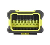 Ryobi Set di 10 punte dinamometriche + cacciavite, 50 mm