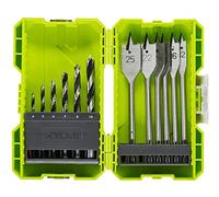 Ryobi Set di 12 punte da trapano per legno