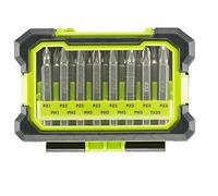 RYOBI, Set di 15 punte per cacciavite miste, 50 mm