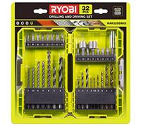 Ryobi Set di 32 punte per trapano e cacciavite