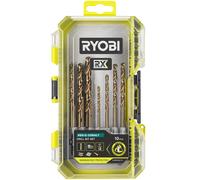 RYOBI Set punte trapano cobalto HSS-G 10 pz