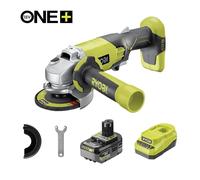 RYOBI SMERIGLIATRICE A BATTERIA R18AG-1C40GP 18V 115MM