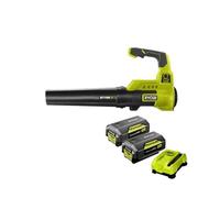 RYOBI - Soffiatore 36 V Max Power RY36BLA-140, 2 batterie 4,0 Ah, 1 caricatore rapido