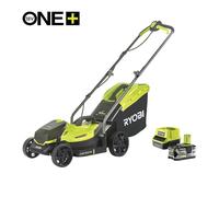 Rasaerba elettrico a batteria RYOBI RLM18X33B40 - 18V - 4Ah - cesto da 35 l - taglio da 33 cm