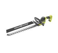 RYOBI - Tagliasiepi LINEA 18 V ONE+ 50 cm - Design in linea - Lame - Spaziatura 24 mm - Viene fornito con collettore di rifiuti HEDGESWEEP, guaina di protezione (non batteria né caricabatterie) -