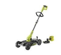 Ryobi - Trimmer 3 in 1 18 Volt - Tagliabordi/Dresse-bordi - Ø 30 cm - Mulching