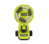 RYOBI Ventilatore 4V USB al litio - diametro 9 cm -2 velocità 120/90 rpm - testa orientabile su/giù e destro/sinistra - (venduto senza batteria) - RCF4-0