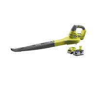 Ryobi Ventilatore a batteria 18 V con batteria da 4 Ah, colore: verde e nero