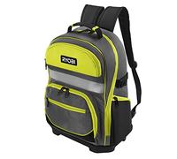 RYOBI - Zaino (32 x 47 x 16,5 cm) Capacità: 20 kg - Materiale della borsa: poliestere 600 denari - Materiale delle tasche: poliestere 1680 denari - Base rinforzata e impermeabile - RSSBP1