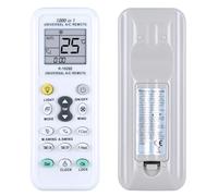 RYQIF K-1028E - Telecomando di ricambio universale per condizionatori d'aria, adatto per quasi tutti i modelli di tutte le marche di controller climatizzatori, 1000 codici