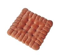 RYQZHHY Cuscini Da Pavimento Rotondi Cuscini da pavimento a forma di biscotto, cuscino for yoga, for sedersi su una sedia meditazione con diversi gradi comfort(Coffee F)