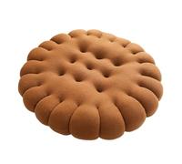 RYQZHHY Cuscini Da Pavimento Rotondi Cuscini da pavimento a forma di biscotto, cuscino for yoga, for sedersi su una sedia meditazione con diversi gradi comfort(Coffee Y)