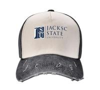 RYRFBFF Cappello da Baseball della Jackson State University Tshirt T-Shirt Essenziale per Il Compleanno Icona Dura Regali Sportivi Maschili per Ragazzi