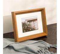 RYRYR Cornici Piccole,Cornice Con Supporto,1 pz Cornice for Foto Frontale Decorazione Del Desktop Opere D'arte A Parete Galleria Di Famiglia Cornici for Foto(6 * 8inch)