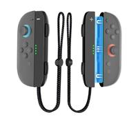 Rysker 2 Pezzi Cinturino da Polso per Nintendo Switch Joy-con 2, Cinturino Regolabile & Ergonomico per Controller Switch, Accessori per Presa a Mano per NS Joy-con 2025, Nero