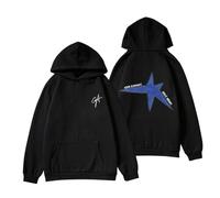 RYSXJLX Gracie Abrams Good Riddance Felpa con cappuccio The Secret of Us Tour, unisex, retrò, alla moda, classica, a maniche lunghe (L, nero), Nero , L