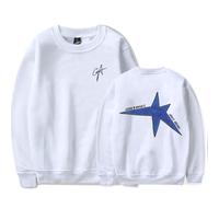 RYSXJLX Gracie Abrams Good Riddance girocollo The Secret of Us Tour Merch unisex retrò classica felpa a maniche lunghe, bianco, M