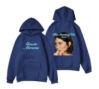 RYSXJLX Gracie Abrams The Secret of Us Deluxe 2025 Felpa con cappuccio unisex retrò moda classica manica lunga, Marina Militare, S