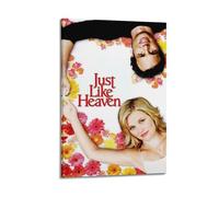 RYTWQRWE Poster del film Just Like Heaven, decorazione artistica da parete in stile vintage, decorazione artistica da parete per soggiorno, camera da letto, 50 x 75 cm, con cornice