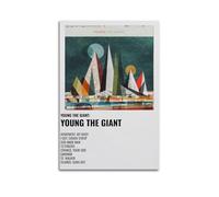 RYTWQRWE Poster di Young The Giant - Poster estetico da parete, decorazione artistica da parete vintage, su tela, poster decorativo per soggiorno, camera da letto, 30 x 45 cm, senza cornice