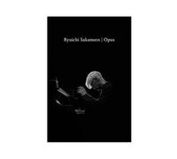 Ryuichi Sakamoto Opus poster su tela per camera da letto, decorazione per ufficio, stanza, regalo, 60 x 90 cm