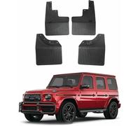 RYUNMP 4 Pezzi paraspruzzi paraspruzzi per Ruote per Benz Classe G G450 G500 G550/AMG G55 G63 2019-2025 paraspruzzi in Gomma Anteriori e Posteriori per Auto
