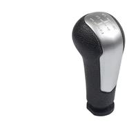 RYUNMP Pomello del Cambio Manuale a 5 Marce per Chevrolet Matiz Spark M300 2011-2016, Cuffia in Pelle Nera.