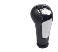 RYUNMP Pomello del Cambio Manuale a 5 Marce per Chevrolet Matiz Spark M300 2011-2016, Cuffia in Pelle Nera.