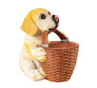 RYUQW3RE Arredamento per la casa Graziosi ornamenti porta-chiavi a forma di cane for decorazioni da scrivania in soggiorno(L)