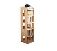 RYUQW3RE Libreria Scaffali in legno massello, scaffali a pavimento, un armadio contro il muro, l'angolo della casa non occupa spazio, una semplice libreria(60cm)