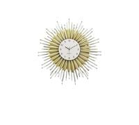 RYUQW3RE Orologio da Parete Orologio Creativo Muto, Orologio da Parete, Soggiorno, Atmosfera raffinata, Luce, Lusso, Orologio da Sole Artistico(L)