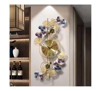 RYUQW3RE Orologio da Parete Orologio da Parete alla Moda Creativa Design Moderno Decorazione del Soggiorno Altoparlante Muto Decorazioni for la casa montate a Parete(A Wall Clock Standing on End)