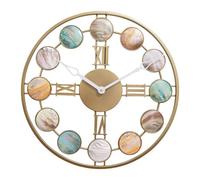 RYUQW3RE Orologio da Parete Orologio da Parete con Conchiglia di Mare Profondo, Orologio da Soggiorno Creativo scandinavo, Moderno, Semplice, personalità, Moda, Arte, Tendenza Muta for la casa