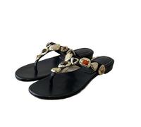 RYUQW3RE Sandali, Infradito da Donna, Sandali da Spiaggia in Stile Vacanza Pantofole(36 EU)