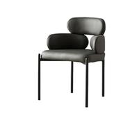 RYUQW3RE Sedie da pranzo Sedie da pranzo moderne di metà secolo con braccioli for soggiorno e camera da letto(Gray)
