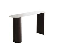 RYUQW3RE Tavolo bancone bar Tavoli da pranzo da parete for il tempo libero, leggeri e di lusso in roccia con lastre di roccia, for soggiorno, cucina(120 * 50 * 105cm)