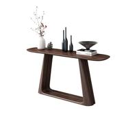 RYUQW3RE Tavolo da ingresso, Tavolino da ingresso in legno massello appoggiato a parete - Consolle for corridoio stretto, tavolino laterale semplice for piccoli spazi Tavolo consolle