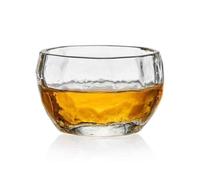 RYUQW3RE Tazze di vetro 2.8 Oz Small Hammer Pattern Glass Cup