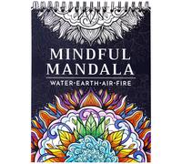 RYVE Coloring Book for Adults - 50 Unique Mandalas for Relaxation and