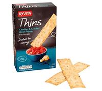 Ryvita Cheddar E Pepe Nero Si Assottiglia 125g (Confezione da 6)