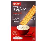 Ryvita Si Assottiglia - Peperoncino Dolce (125g) (Confezione da 6)