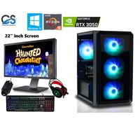 Ryzen 5 9600 PC Da Gioco Fascio RTX 3050 6GB 16GB DDR5 1TB Nvme SSD Win 11