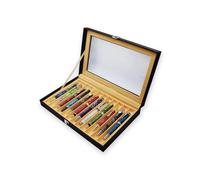RZ-LPB12-BK SCATOLA PORTA PENNE CON CASSETTO (12 posti)