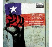 Frederic Rzewski Frederic Rzewski: The People United Will Never Be Defeated (CD)