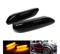 RZG 2 indicatori di direzione laterali a LED neri per 2010-2016 Countryman R60 Paceman R61