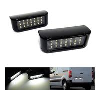 RZG 2 x luci LED bianche canbus per targa per Combo E Vivaro C Zafira Vivaro Life ProAce City 07+ Scudo 270 ProAce