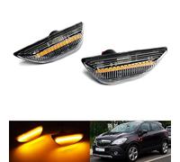 RZG 2x Indicatori Laterali a LED con Lente Trasparente Luce Marcatrice Ripetitore Color Ambra Compatibili con Mokka Mokka X Trax 2012-2019