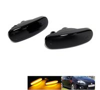 RZG 2x Indicatori laterali neri LED per Grande Punto Fiorino Idea Linea Multipla Punto Evo Panda Qubo Nemo